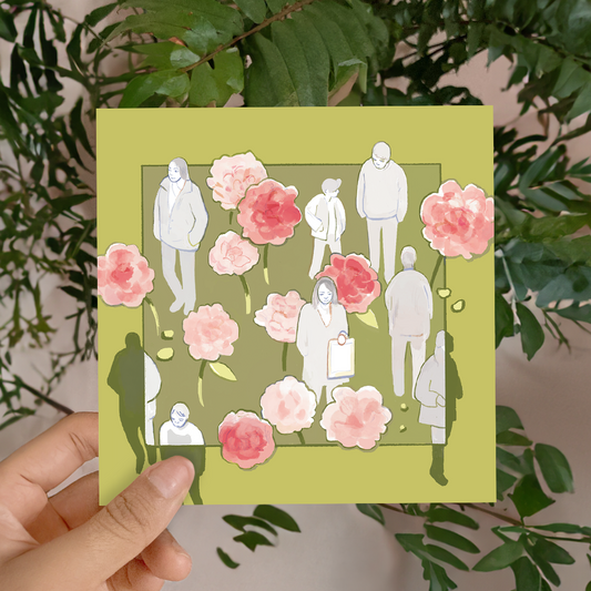 Community Garden Postcard