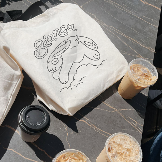 Bunny Tote Bag